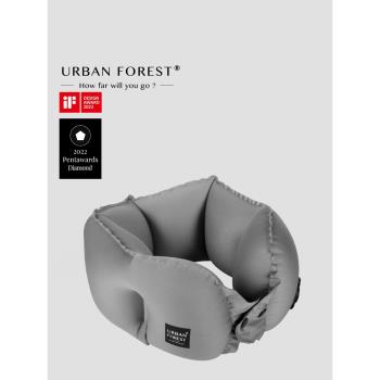 URBAN FOREST充氣u型枕頸枕護頸枕旅行U型枕便攜頸椎u形枕飛機枕