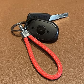 汽車電動車家用收納鑰匙扣編織繩鑰匙單環扣