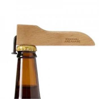 啤酒開瓶器無損無痕神器櫸木簡易釘子酒瓶啟起子個性創意禮品logo