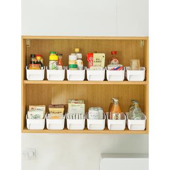 納川廚房調料瓶調料罐置物架櫥柜收納盒高位高處儲物盒抽屜分隔盒