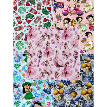 北歐可愛芭比公主超級瑪麗卡通平紋純棉面料手工DIY全棉設計師布
