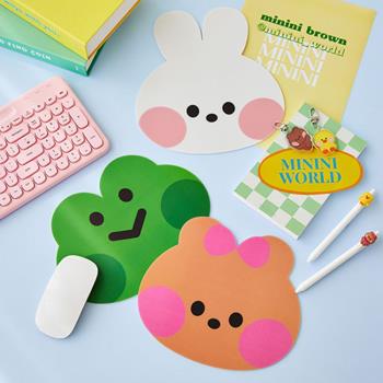LINE FRIENDS minini系列滑鼠墊 動漫卡通可愛創意辦公潮流滑鼠墊