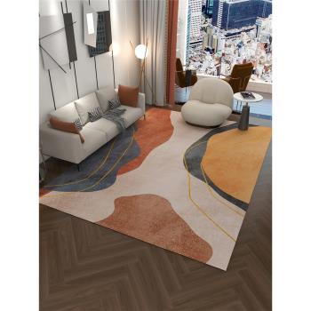 地毯客廳2023新款北歐家用高級感茶幾毯輕奢臥室房間大面積地墊