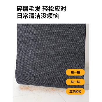 高檔進門地墊入戶門墊耐臟可裁剪地毯腳墊防滑大面積門口蹭土