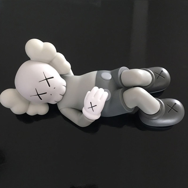 mand kaws holiday日本限定富士山公仔睡姿玩偶玩具車載擺件手辦|潮玩盲