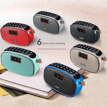 小霸王大學生多功能唱戲機FM調頻收音機老人新款便攜式藍牙音箱