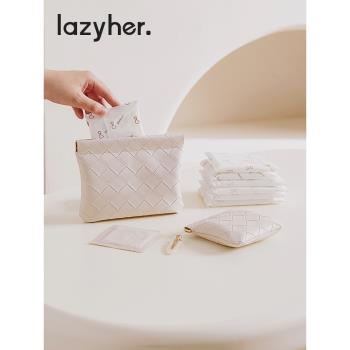 衛生巾收納包少女姨媽巾便攜包學生隨身姨媽包生理期衛生棉月事包