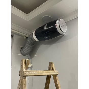 鴻冠超靜音家用管道風機4/6/8寸臥室智能排風換氣扇強力變頻抽風
