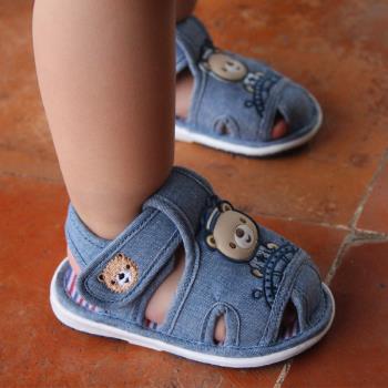 男童軟底嬰幼兒家居防滑學步鞋