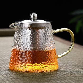 日式茶壺耐高溫玻璃泡茶壺過濾耐熱茶具套裝電陶爐煮茶器家用單壺