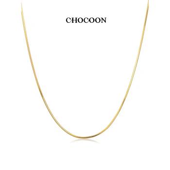 CHOCOON極光蛇骨鏈S925銀不可調節簡約小眾設計款項鏈女