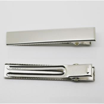 廠家直銷diy方形雙叉夾 （5cm.6cm.8cm）韓式平頭鴨嘴夾跨境