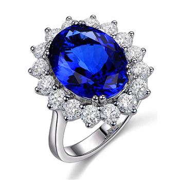 開口可調節女藍寶石戒指