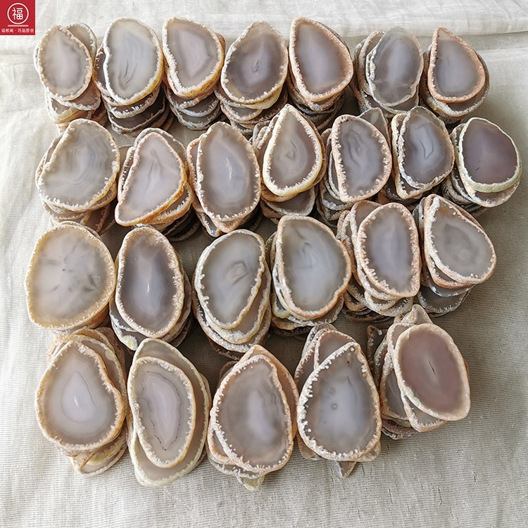 【希少品】文房具　清時代瑪瑙蓮の葉水盂 天然瑪瑙；共箱、共布 BL4-99 灰白色】天然瑪瑙風鈴片原色本色教學瑪瑙片樣板寫字片打孔片|項墜/吊墜