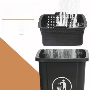 垃圾桶的單獨配件濾籃100升廚余過濾專用干濕分離大容量商用餐飲