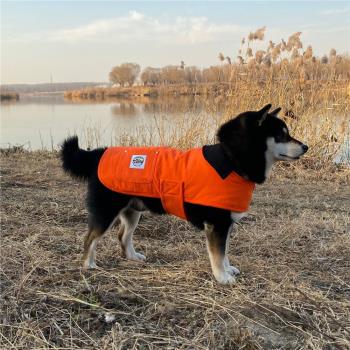 PAWSUM:寵物大中小型犬狗衣服工裝戶外防雪防風保暖加棉可調外套