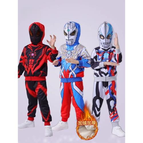 童裝布萊澤冬季貝利亞奧特曼衣服