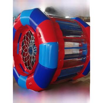 充氣水上滾筒加厚行走球透明步行球兒童水池玩具大型樂園游樂設備