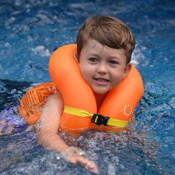 兒童/大人游泳圈小孩充氣泳圈寶寶腋下浮圈加厚救生初學游泳裝備