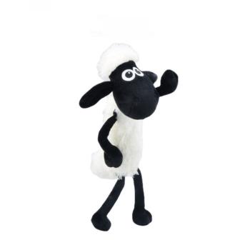 肖恩黑臉小羊動畫同款毛絨玩偶公仔娃娃白色安撫沙發裝飾可愛兒童