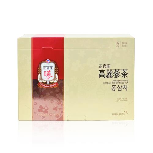 【正官庄】高麗蔘茶 100包/盒（3g/包）