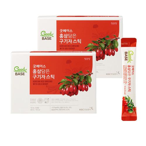 【正官庄 -即期特賣】 高麗蔘枸杞明亮飲 stick 30包*2盒（共60包）(效期：2025.07)