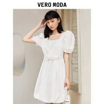Vero Moda公主連衣裙鏤空綁帶