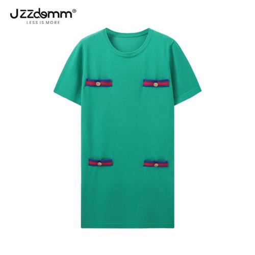 誠品九州簡約時尚直筒針織連衣裙