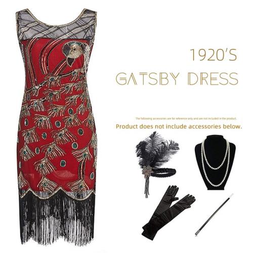 1920s禮服裙 了不起的蓋茨比衣服 Gatsby Party Flapper Dresses