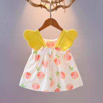 小公主女寶寶夏季薄款嬰兒連衣裙