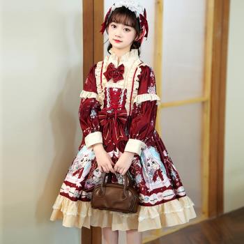 洛麗塔連衣裙女童可愛日系洋裝