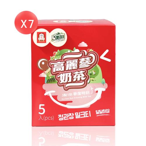 【正官庄】 3點1刻 高麗蔘奶茶 5包*7盒（共35包）