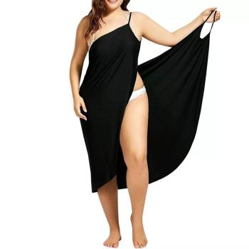 Vacation Wear Sexy Robe Casual Backless Large Size