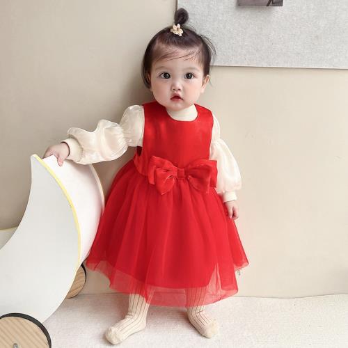 嬰幼兒超級公主周歲禮服連衣裙