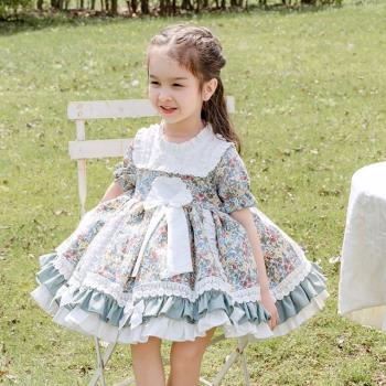 洛麗塔女童西班牙公主裙生日夏裝