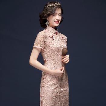 年輕款少女改良版中國風氣質旗袍