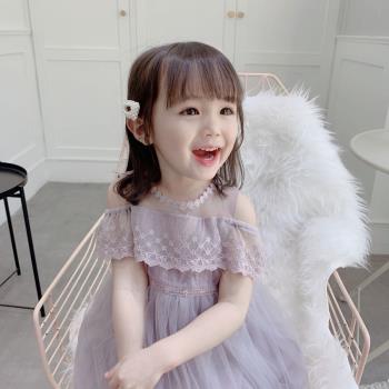 寶寶公主裙夏季洋氣蕾絲童裝