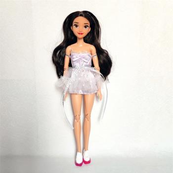 仙霸simba芭比娃娃裙子亮片裙套裝30厘米 6分娃衣 時尚洋裝連衣裙