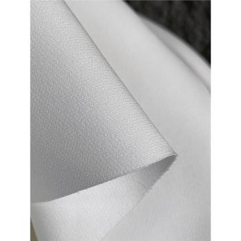 西裝布料白色細膩棉質感連衣裙褲子大衣高檔進口服裝設計師面料