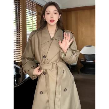 chic時尚氣質收腰高階感春秋風衣