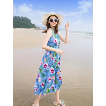 超仙波西米亞泰國旅游拍照沙灘裙