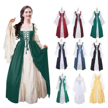 中世紀文藝復興時期宮廷連衣裙