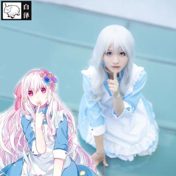 白澤小櫻茉莉cosplay女裝全套動漫周邊陽炎project女僕裝cos服裝
