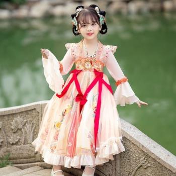 古裝公主襦裙12歲春夏中國風漢服
