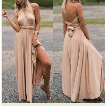 Womens Sexy Formal Long Evening Dress Party Prom Bridesmaid