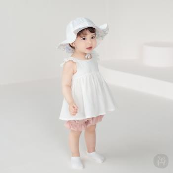 女童公主韓國進口夏裝1-2歲裙子