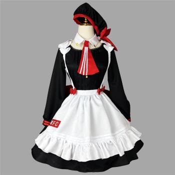 KFC 原神動漫遊戲cos服諾艾爾cosplay軟妹連衣裙蘿莉裝女僕裝