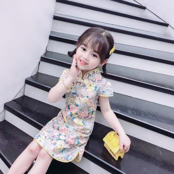 漢服夏季改良中國風女童旗袍