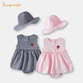 小女孩嬰兒洋氣滿月周歲衣服裙子