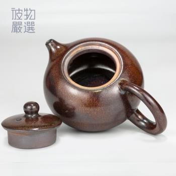 天福茗茶柴燒西施壺組建盞茶具套裝陶瓷家用功夫茶高檔泡茶壺組合